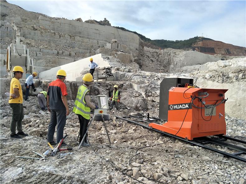 石材礦山繩鋸機開采技術(shù)及介紹